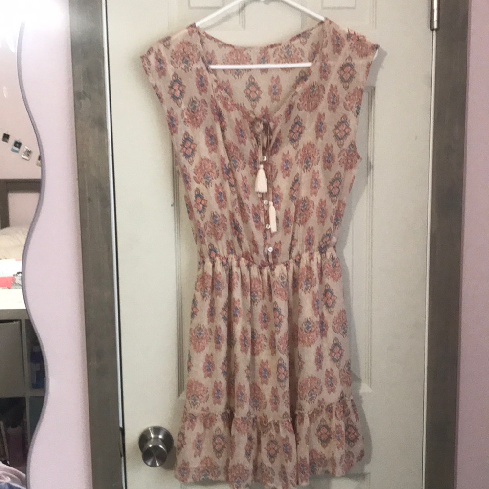 Light pink summer dress